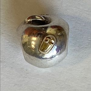Apple with Worm (14k) - Pandora - retired!!
